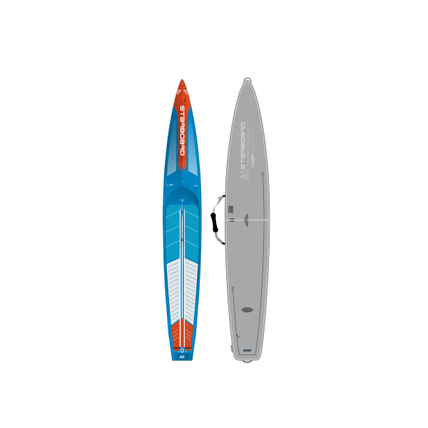 Photo of 2024 STARBOARD SUP 14’0” x 23” GEN R BLUE CARBON  WITH BOARD BAG