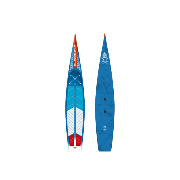 Photo of 2024/2025 STARBOARD SUP 14'0" x 27.5" SPRINT EXPEDITION BLUE CARBON