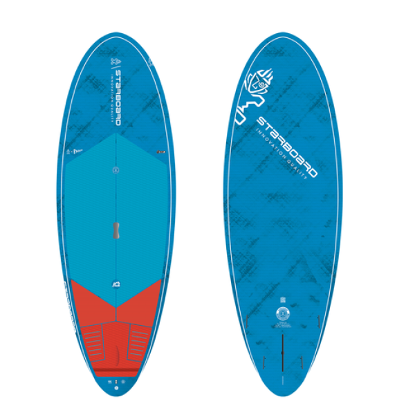Photo of 2024 STARBOARD SUP 8'0" x 32" WEDGE BLUE CARBON