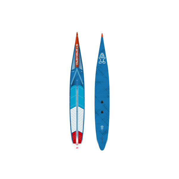 Photo of 2024/2025 STARBOARD SUP 14'0" x 21.5" SPRINT BLUE CARBON SANDWICH