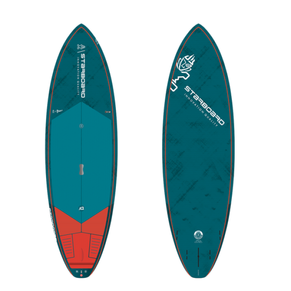 Photo of 2024 STARBOARD SUP 8'7" x 29.5" PRO BLUE CARBON SANDWICH