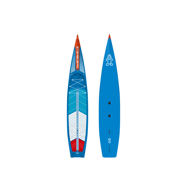 Photo of 2024/2025 STARBOARD SUP 14'0" x 29.5" SPRINT EXPEDITION BLUE CARBON