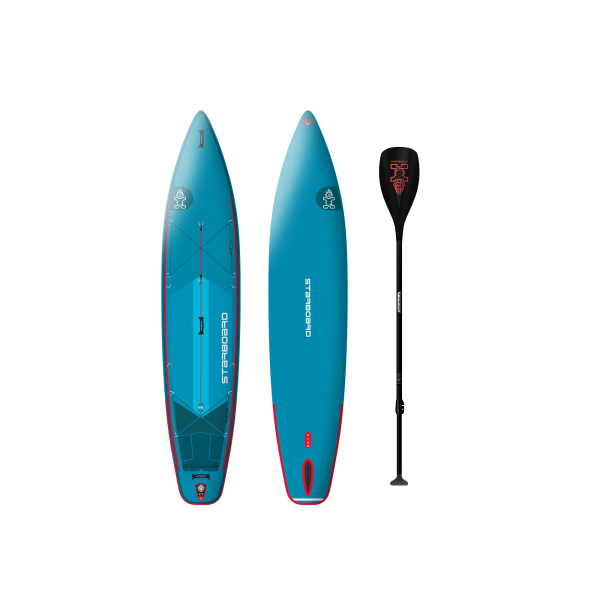 Photo of 2024/2025 INFLATABLE SUP 12'6" X 30" X 6" TOURING M DELUXE LITE WITH PADDLE