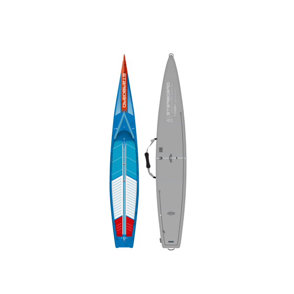 Photo of 2024/2025 STARBOARD SUP 14'0" x 25.5" SPRINT BLUE CARBON WITH BOARD BAG