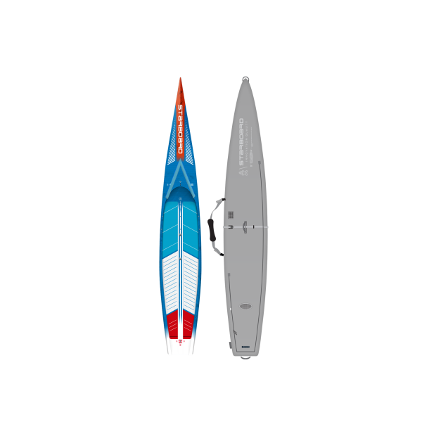 Photo of 2024/2025 STARBOARD SUP 14'0" x 25.5" SPRINT BLUE CARBON SANDWICH WITH BOARD BAG