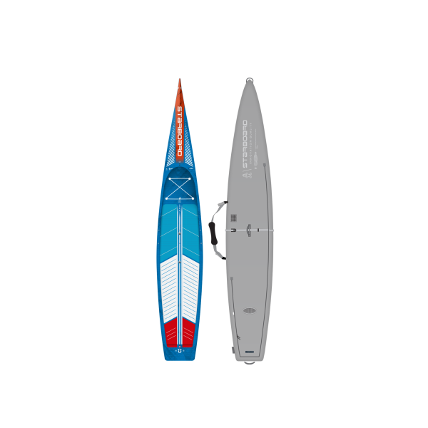 Photo of 2024/2025 STARBOARD SUP 14'0" x 27.5" SPRINT EXPEDITION BLUE CARBON WITH BOARD BAG