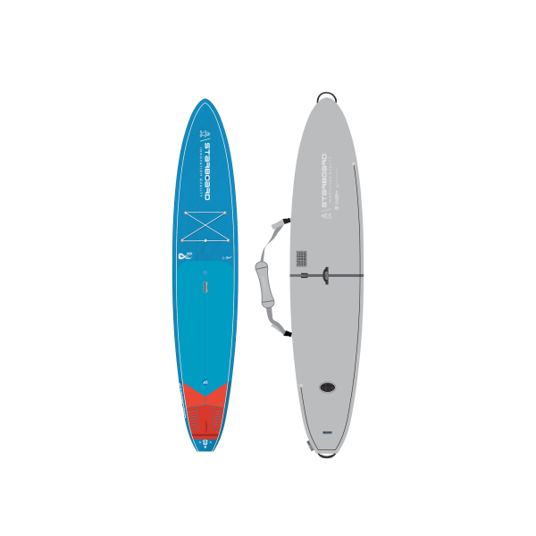 Photo of 2024 STARBOARD SUP 12’6” x 28” GENERATION BLUE CARBON WITH BOARD BAG