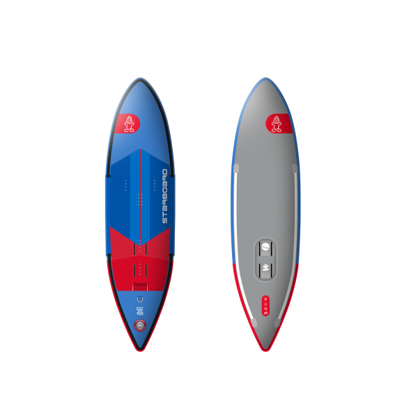 Photo of 2024 INFLATABLE FOILBOARD 6'10" X 21" X 4.75" ACE AIR FOIL CARBON