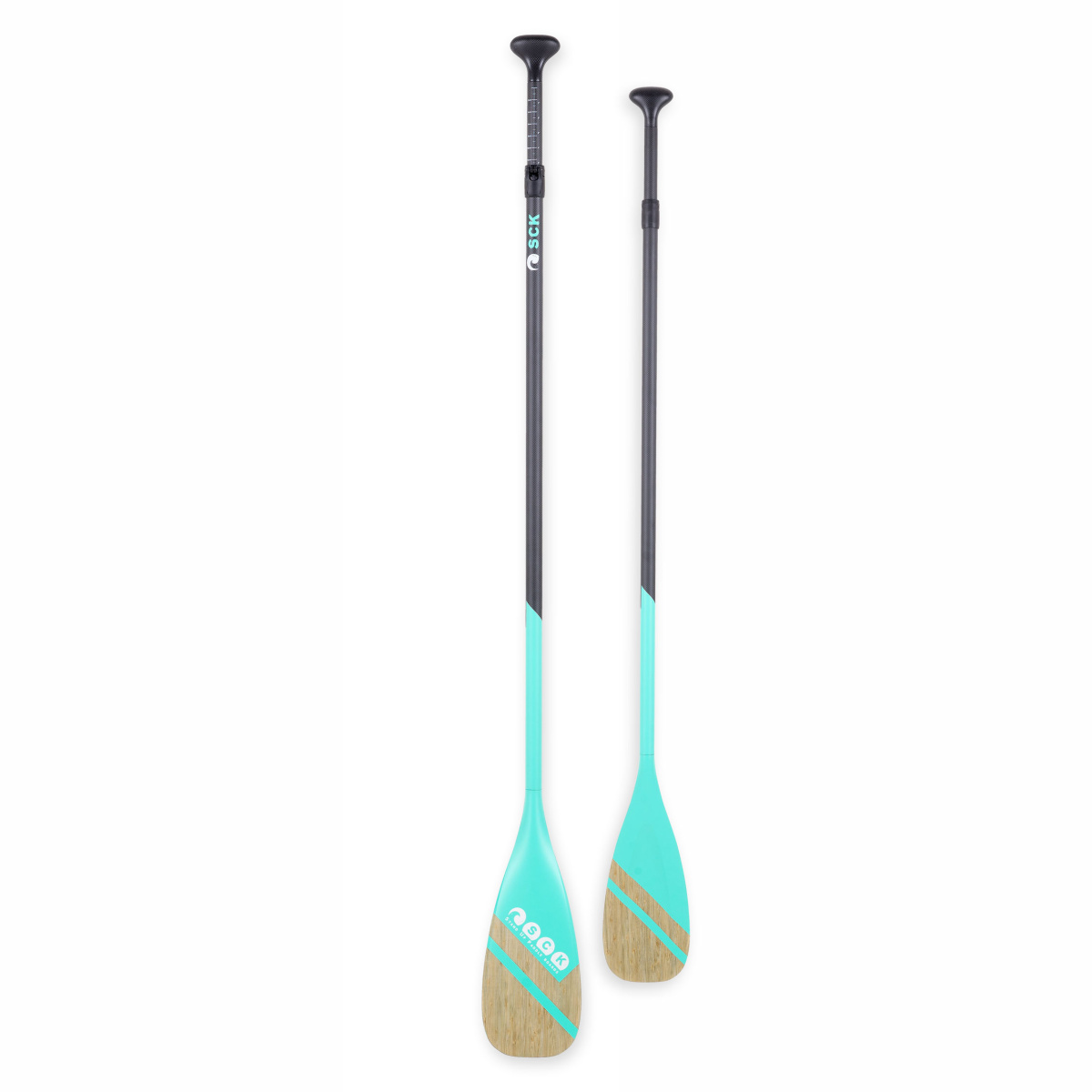 Κουπί SUP ρυθμιζόμενο 160-215cm Full Carbon με Bamboo λεπίδα - Silica SCK SCK Φωτογραφία 01