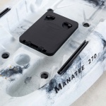 Manatee 270 μονοθέσιο SOT καγιάκ SCK Άσπρο-Μαύρο SCK Φωτογραφία 06