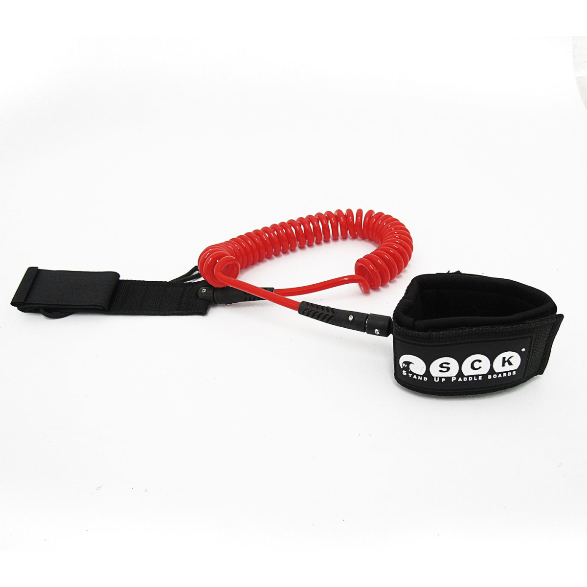 SUP leash σπιράλ 10ft Κόκκινο SCK Φωτογραφία 02