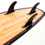 Σανίδα surf EPX Bamboo 6'4" Black-Ruby SCK SCK Φωτογραφία 06