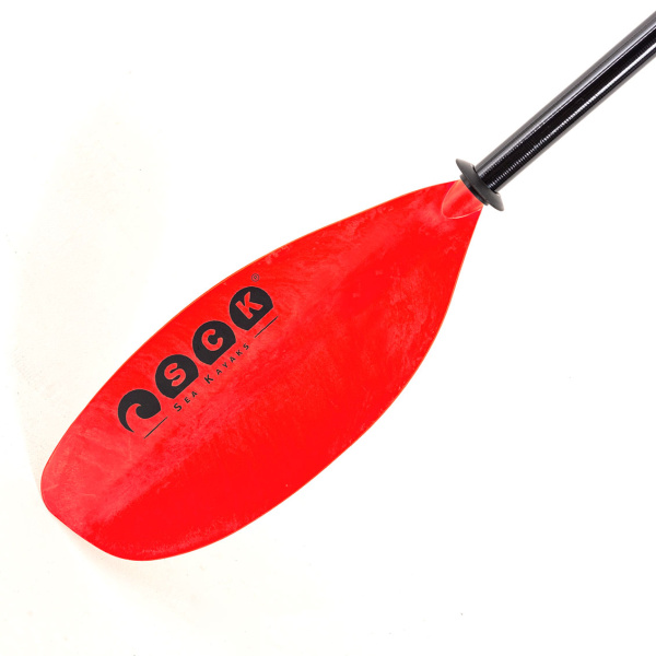 Κουπί καγιάκ ρυθμιζόμενο 215-235cm Υαλοΰφασμα κόκκινο SCK SCK Φωτογραφία 02
