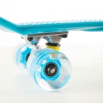 Skateboard Mini cruiser 22.5'' blue with LED wheels / complete set by Fish SCK Φωτογραφία 05
